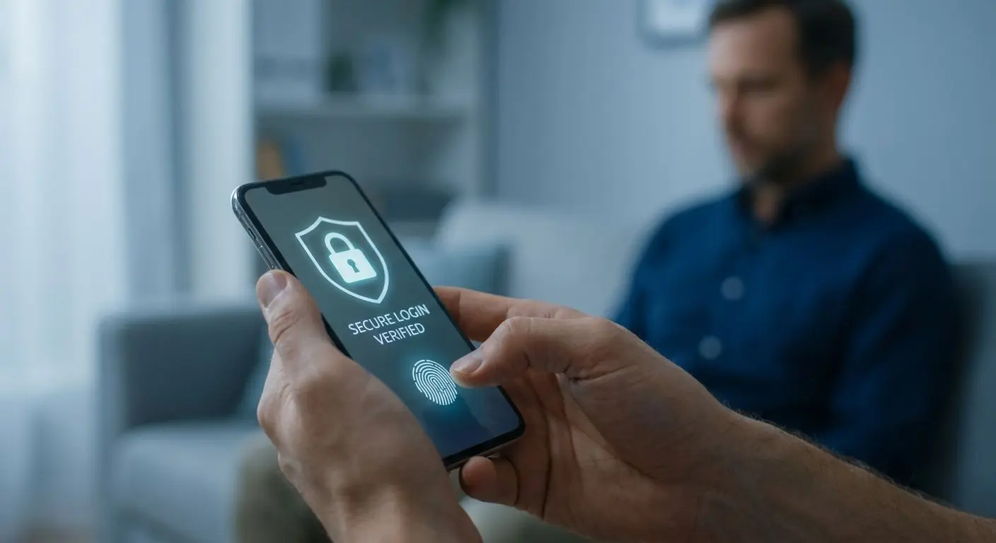 Secure mobile login on smartphone for PlayOJO UK access