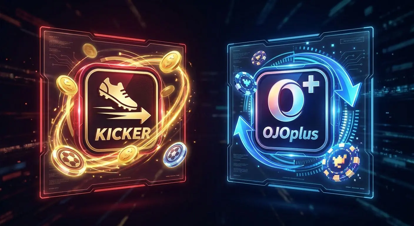 Illustration of Kicker and OJOplus reward features