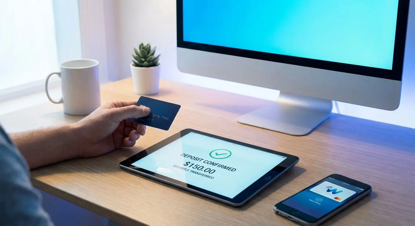 Secure payment methods and deposit confirmation for online play