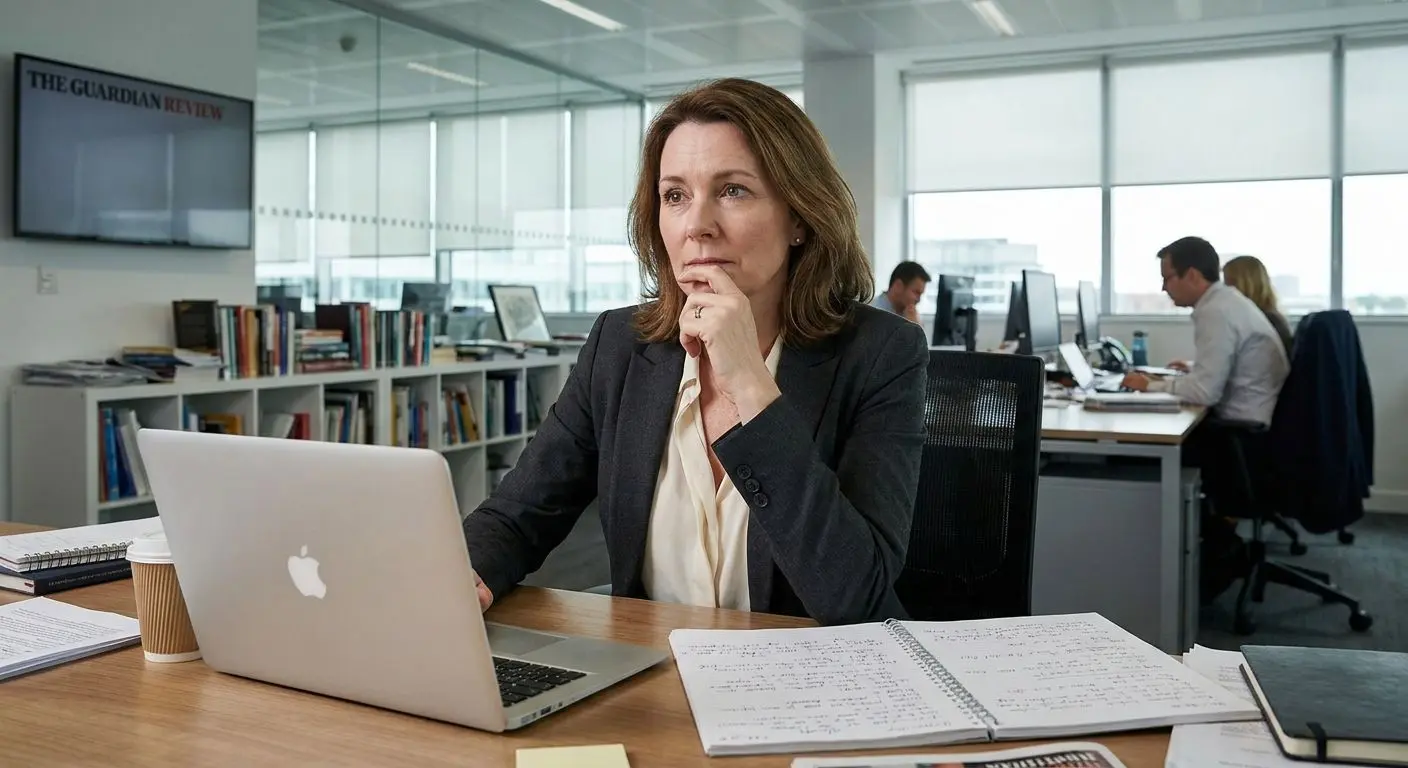 Fictional analyst working on an article about TV advert campaigns